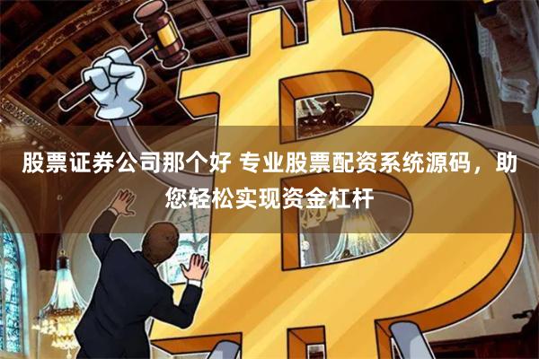 股票证券公司那个好 专业股票配资系统源码，助您轻松实现资金杠杆